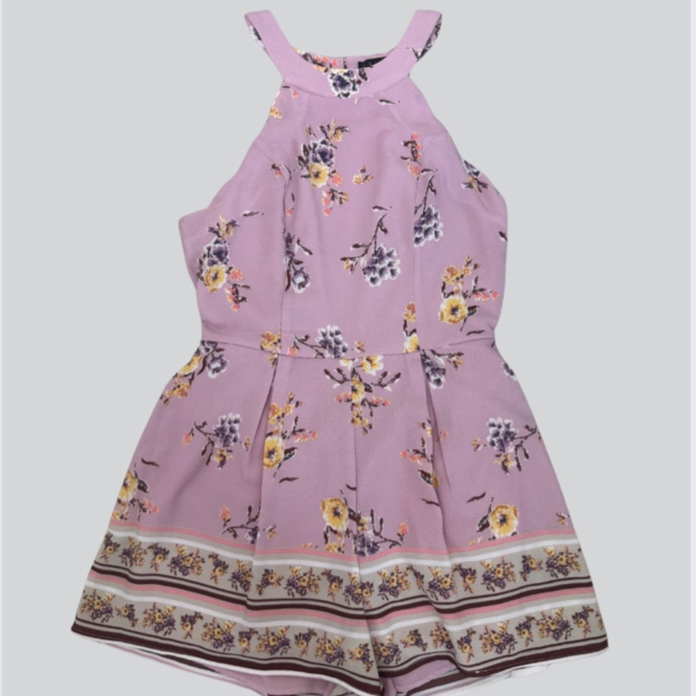 NWOT Francesca's Trixxi Floral Print Romper